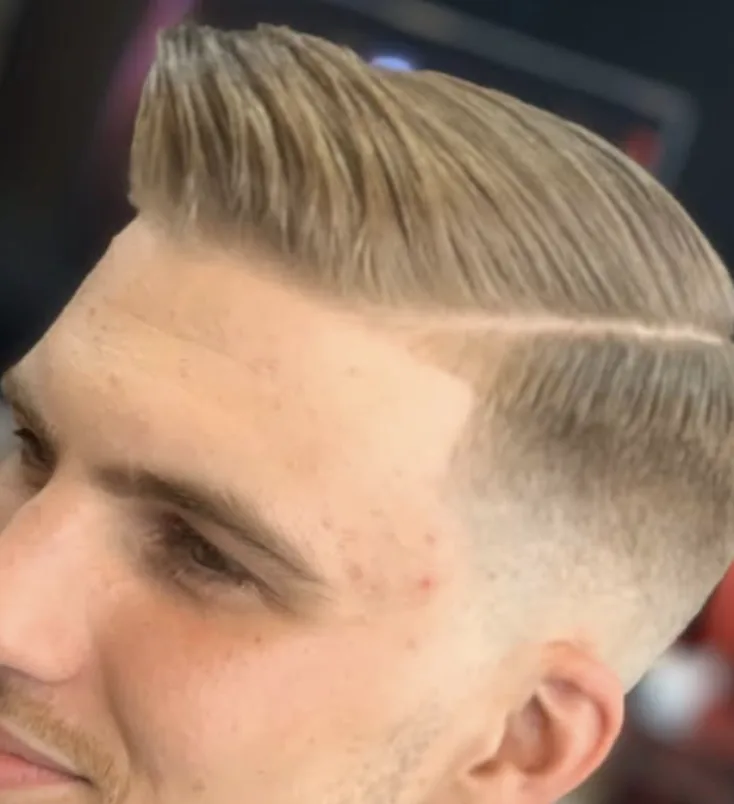 Detailaufnahme des Übergangs